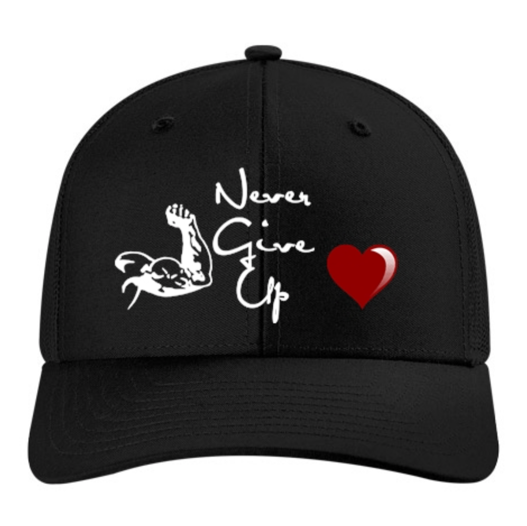 Never Give Up Trucker Hats