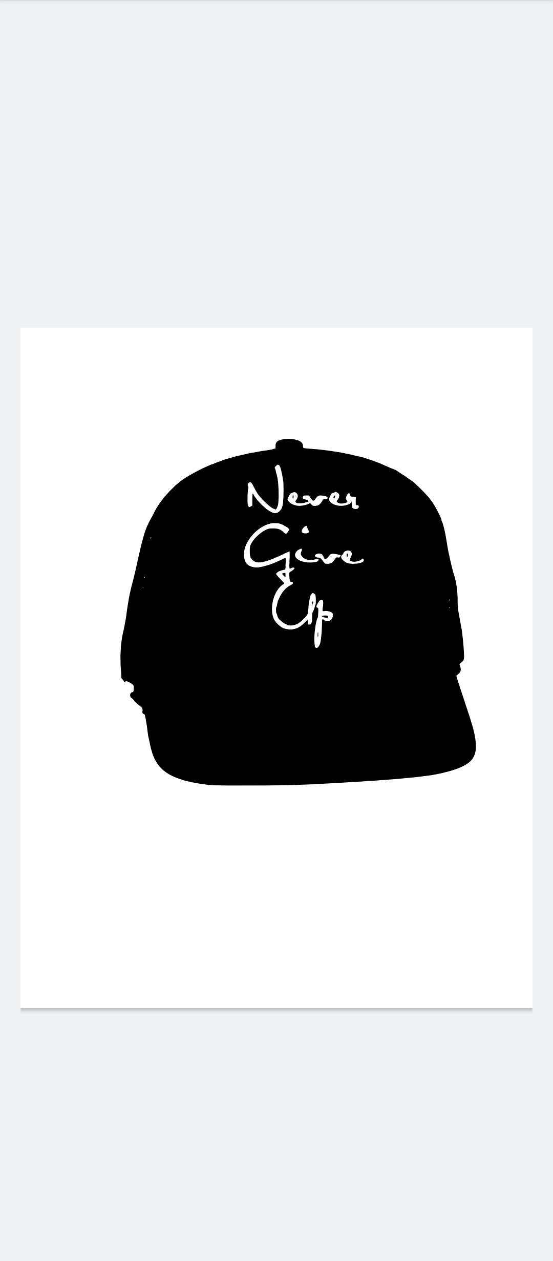 Never Give Up Flagship Trucker Hat